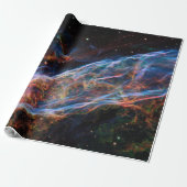 Veil Nebula Supernova Remnants Hubble Telescope Cadeaupapier (Uitgerold)