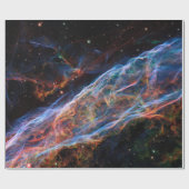 Veil Nebula Supernova Remnants Hubble Telescope Cadeaupapier (Vlak)
