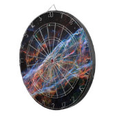 Veil Nebula Supernova Remnants Hubble Telescope Dartbord (Voorkant Rechts)