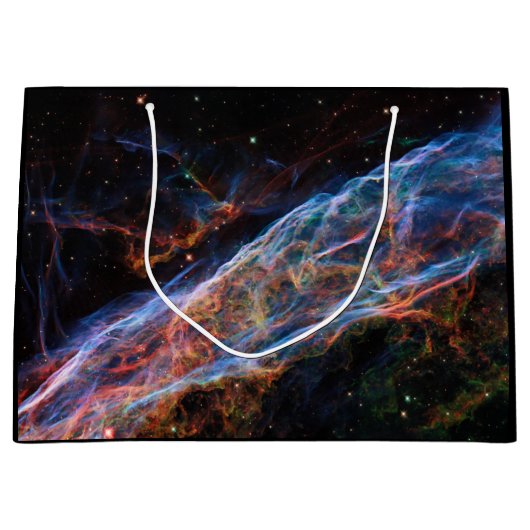 Veil Nebula Supernova Remnants Hubble Telescope Groot Cadeauzakje (Voorkant)