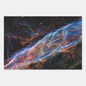 Veil Nebula Supernova Remnants Hubble Telescope Inpakpapier Vel (Voorkant 3)