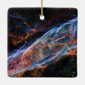 Veil Nebula Supernova Remnants Hubble Telescope Keramisch Ornament (Achterkant)