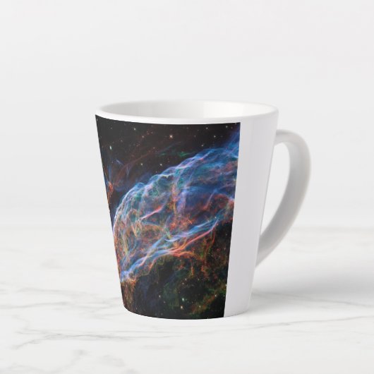 Veil Nebula Supernova Remnants Hubble Telescope Latte Mok (Rechterhoek)