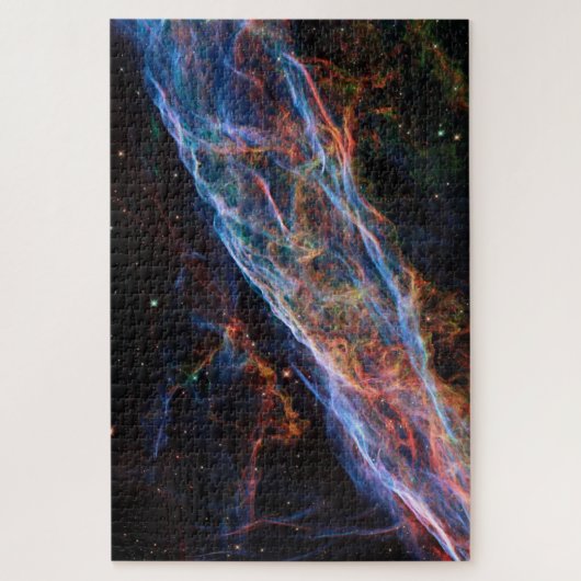 Veil Nebula Supernova Remnants Hubble Telescope Legpuzzel (Verticaal)