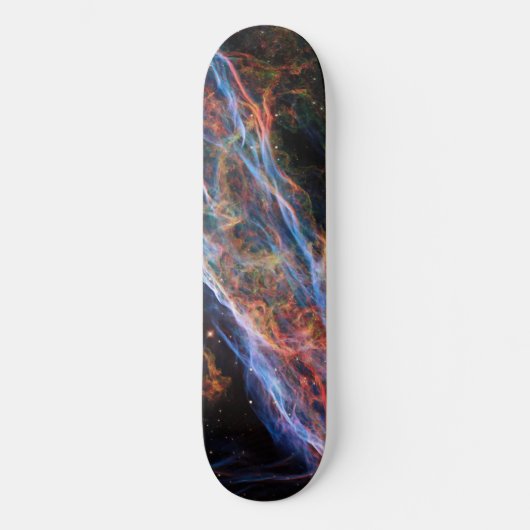 Veil Nebula Supernova Remnants Hubble Telescope Persoonlijk Skateboard (Voorkant)