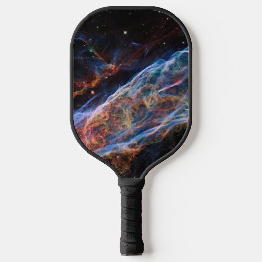 Veil Nebula Supernova Remnants Hubble Telescope Pickleball Paddle (Voorkant)