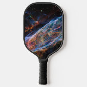 Veil Nebula Supernova Remnants Hubble Telescope Pickleball Paddle (Achterkant)