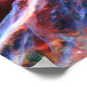 Veil Nebula Supernova Remnants Hubble Telescope Poster (Hoek)