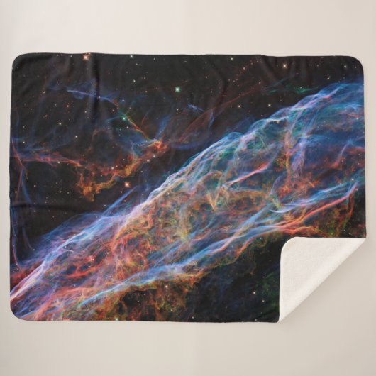 Veil Nebula Supernova Remnants Hubble Telescope Sherpa Deken (Voorkant (horizontaal))