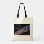 Veil Nebula Supernova Remnants Hubble Telescope Tote Bag (Achterkant)