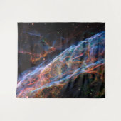 Veil Nebula Supernova Remnants Hubble Telescope Wandkleed (Voorkant (horizontaal))
