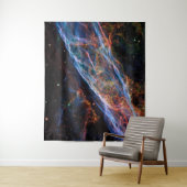 Veil Nebula Supernova Remnants Hubble Telescope Wandkleed (In situ)