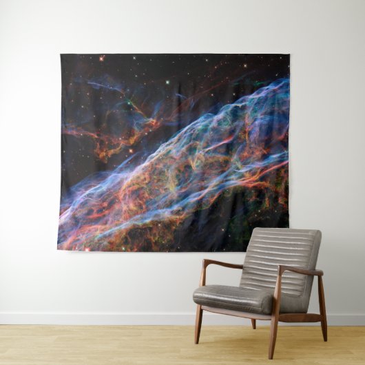 Veil Nebula Supernova Remnants Hubble Telescope Wandkleed (In Situ (horizontaal))