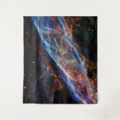 Veil Nebula Supernova Remnants Hubble Telescope Wandkleed (Voorkant)