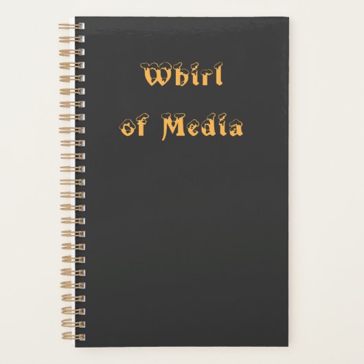 Veil of Noise Planner – Whirl of Media (Voorkant)