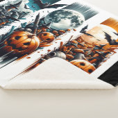 Veil van oktober - Drie nachten, drie schaduwen Sherpa Deken (3/4)