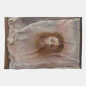 Veil van Veronica - Domenico Fetti Fine Art Theedoek (Horizontaal)