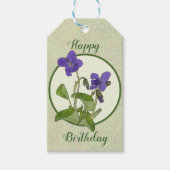 Veilchen Cadeaulabel (Voorkant)