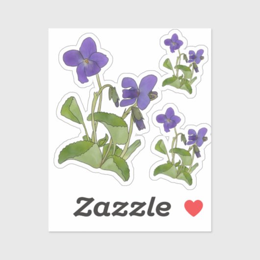 Veilchen  sticker (Vel)