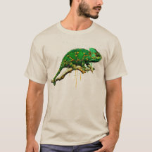 Veiled Chameleon Waterverf Reptile