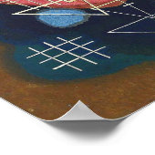 Veiled Glow, Kandinsky 1928 Poster (Hoek)