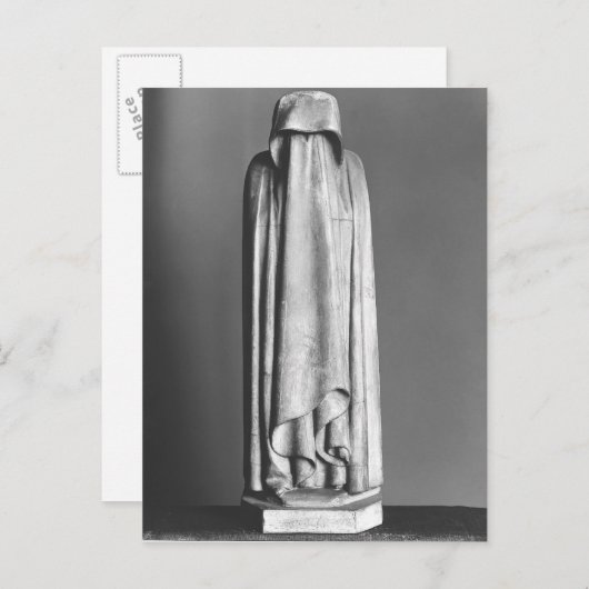 Veiled Mourner Briefkaart (Voorkant / Achterkant)