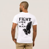 VEILIG ALS EEN MAN T-SHIRT (Achterkant volledig)