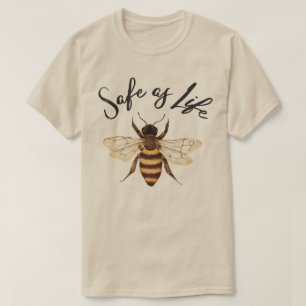 Veilig als het leven t-shirt