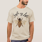 Veilig als het leven t-shirt (Voorkant)
