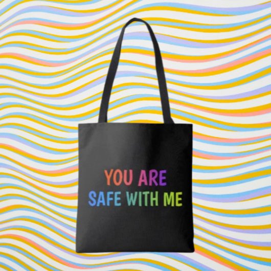 Veilig Bij Mij – Pride Ally Tote Bag