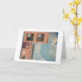 "Veilig blijven en maskers maken" Kaart (Gele Bloem)