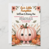 Veilig Boerderij Kind Onze kleine pompoen draait e Kaart (Voorkant)