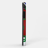 veilig de tas zwarte santa Case-Mate iPhone case (Achterkant/rechts)