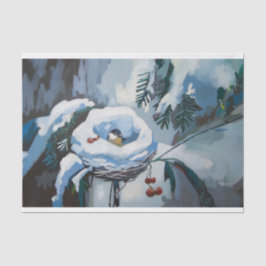 Veilig en gezond, Winter Vogelnest Tissuepapier