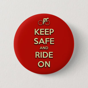 Veilig en veilig ronde button 5,7 cm