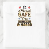 Veilig gemarkeerd vanaf september Stickers (Tas)