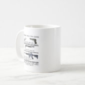 VEILIG GEZINSEERDE PISTOOL-GUIDE KOFFIEMOK (Voorkant links)