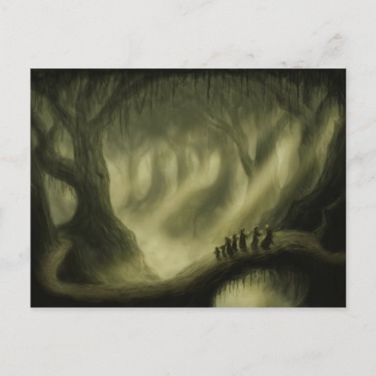 veilig het landschapsbriefkaart van de briefkaart (Voorkant)