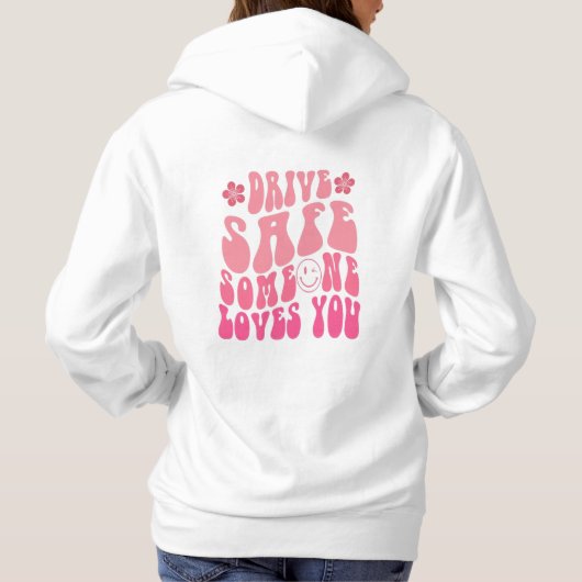Veilig iemand houdt van jou. hoodie (Achterkant)