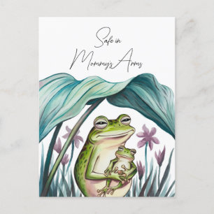 Veilig in de armen van mama briefkaart