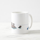 veilig in het water koffiemok (Voorkant rechts)