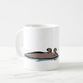 veilig in het water koffiemok (Voorkant links)