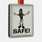 Veilig Metalen Ornament (Rechts)