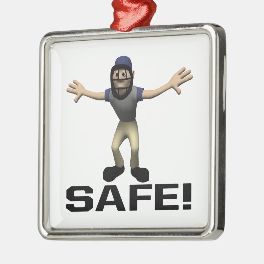 Veilig Metalen Ornament (Links)