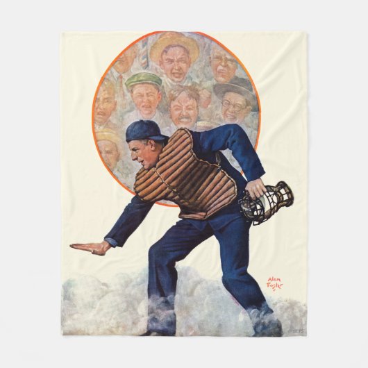 Veilig op het Bord Fleece Deken (Voorkant)