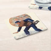 Veilig op het Bord Kartonnen Onderzetters (Schuin)