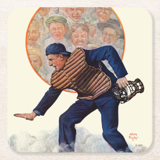 Veilig op het Bord Kartonnen Onderzetters (Voorkant)