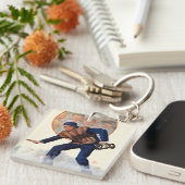 Veilig op het Bord Sleutelhanger (Voorkant Rechts)