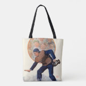 Veilig op het Bord Tote Bag (Achterkant)