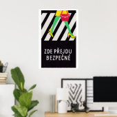 Veilig oversteken - Matchbox Print - Esthetisch (Thuiskantoor)
